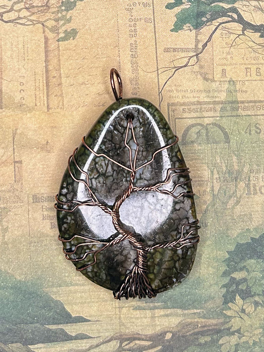 Agate Slice Pendant AS93