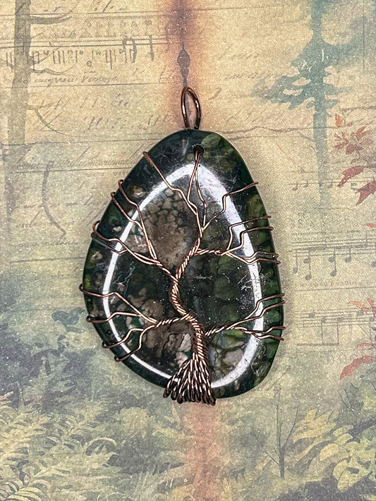 Agate Slice Pendant AS90
