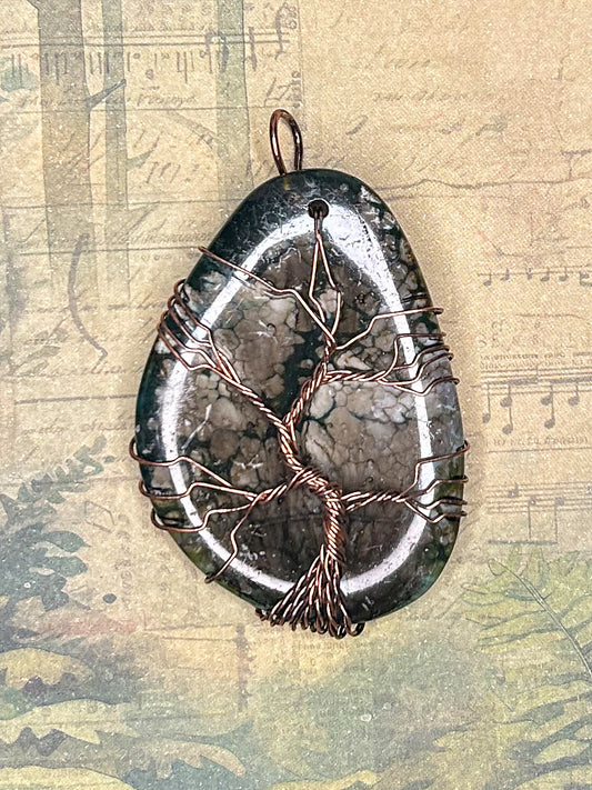 Agate Slice Pendant AS91