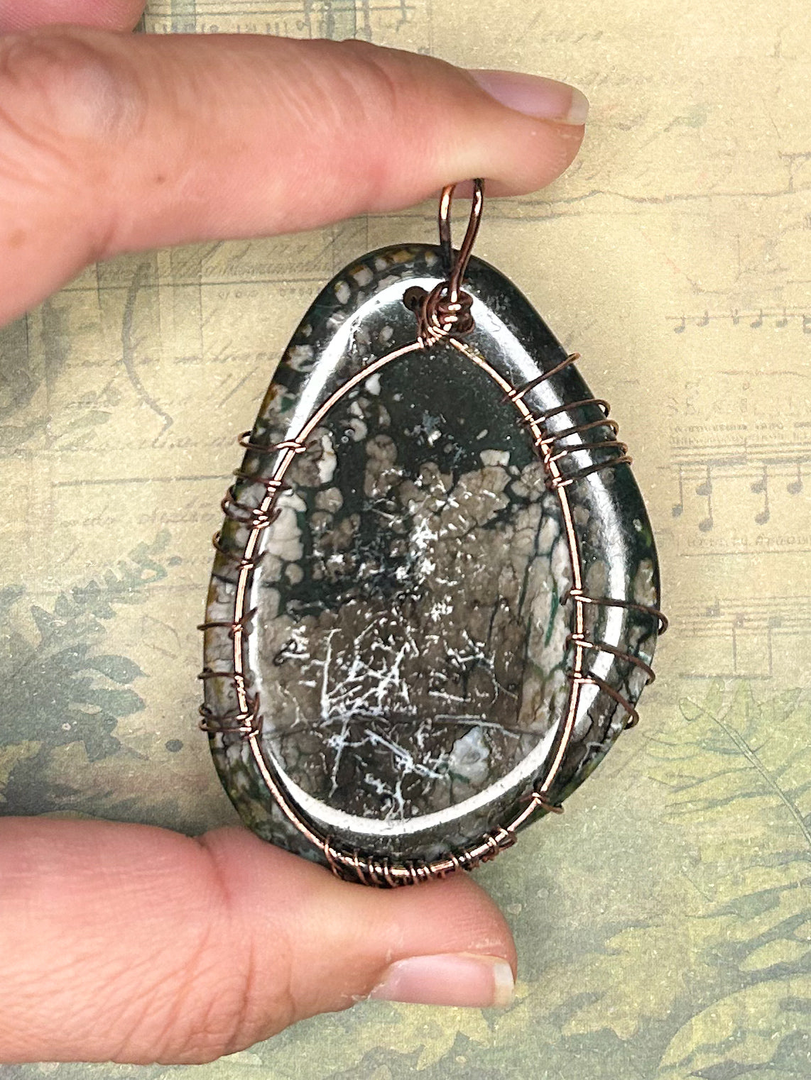Agate Slice Pendant AS91