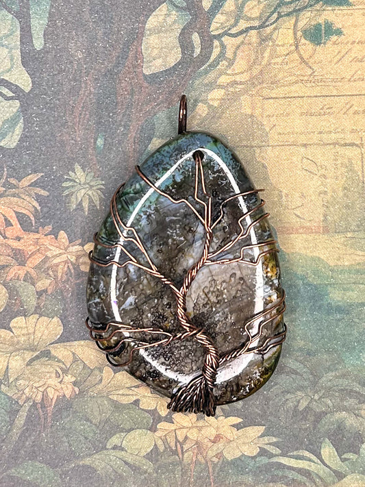 Agate Slice Pendant AS92
