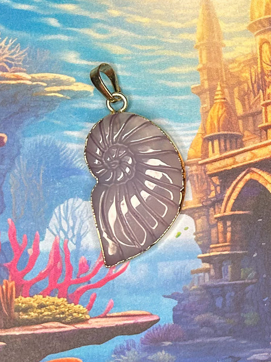 Agate Slice Pendant AS50