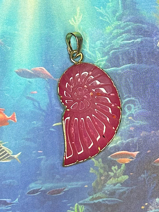 Agate Slice Pendant AS49