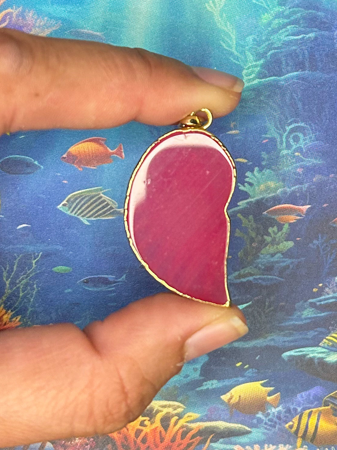 Agate Slice Pendant AS49