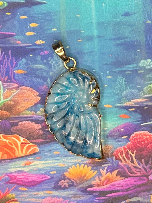 Agate Slice Pendant AS48