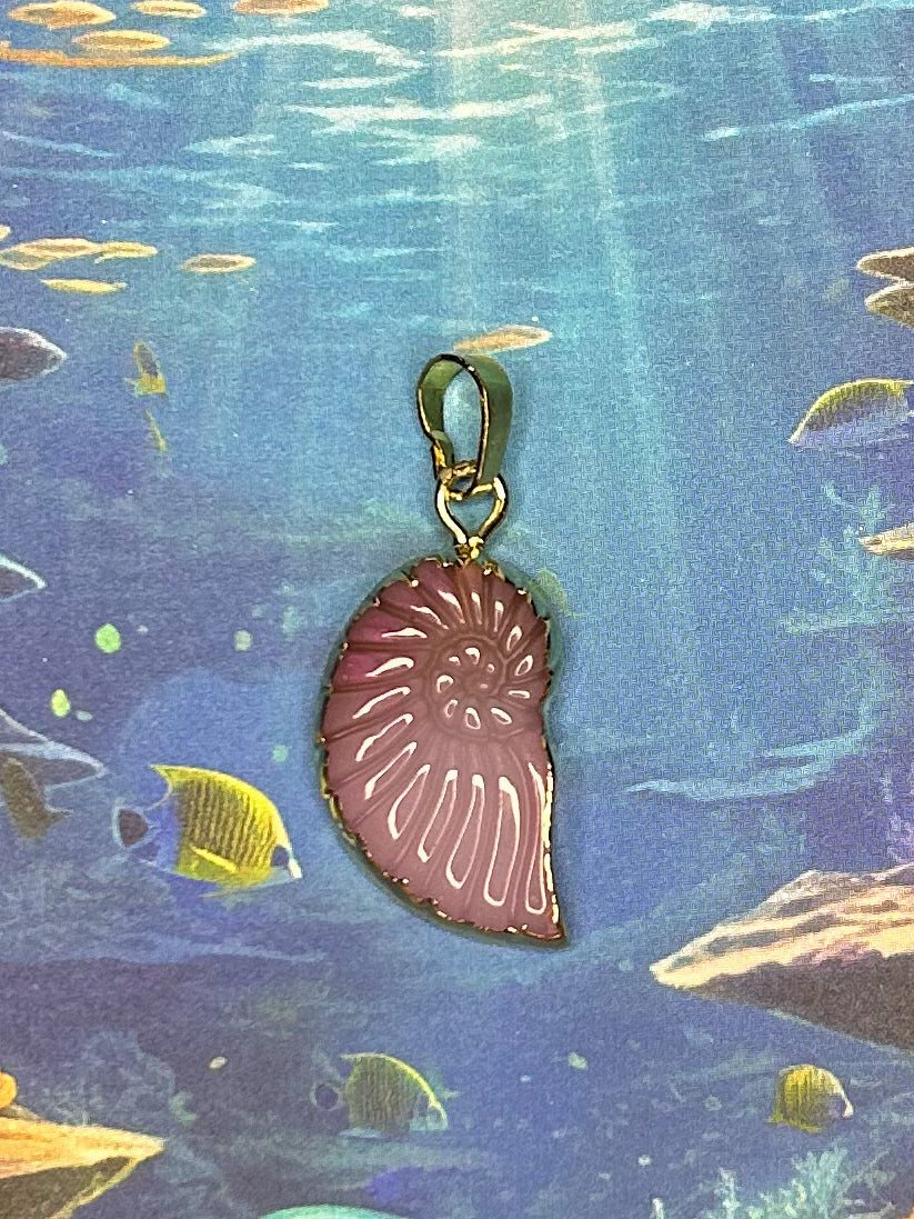 Agate Slice Pendant AS53