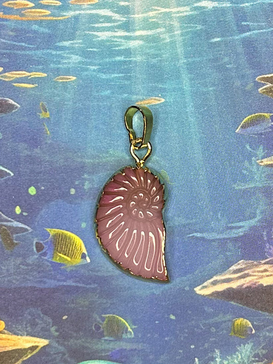 Agate Slice Pendant AS53