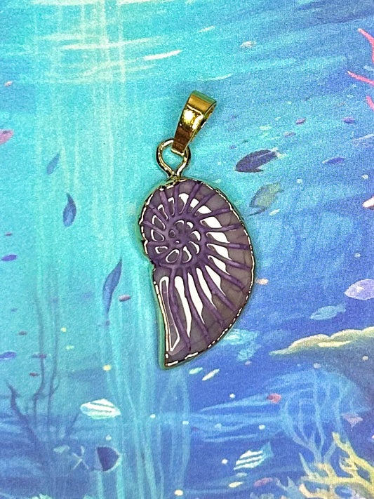Agate Slice Pendant AS54