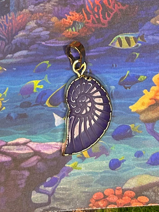Agate Slice Pendant AS57