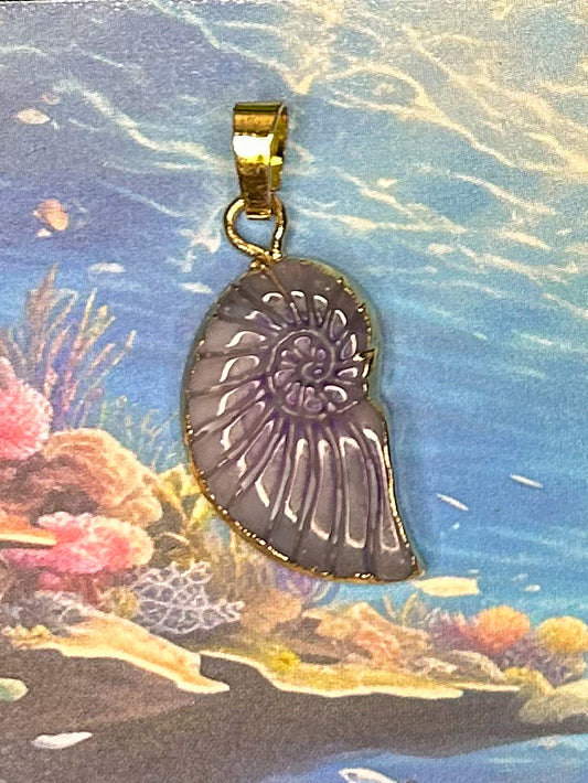 Agate Slice Pendant AS62