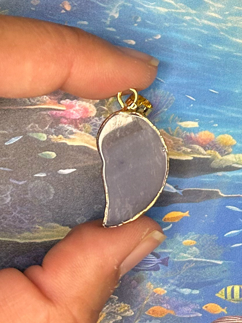 Agate Slice Pendant AS62