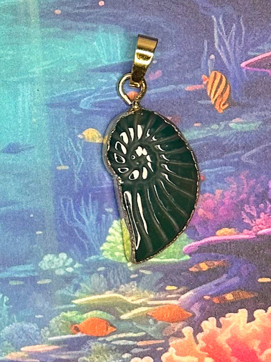 Agate Slice Pendant AS61