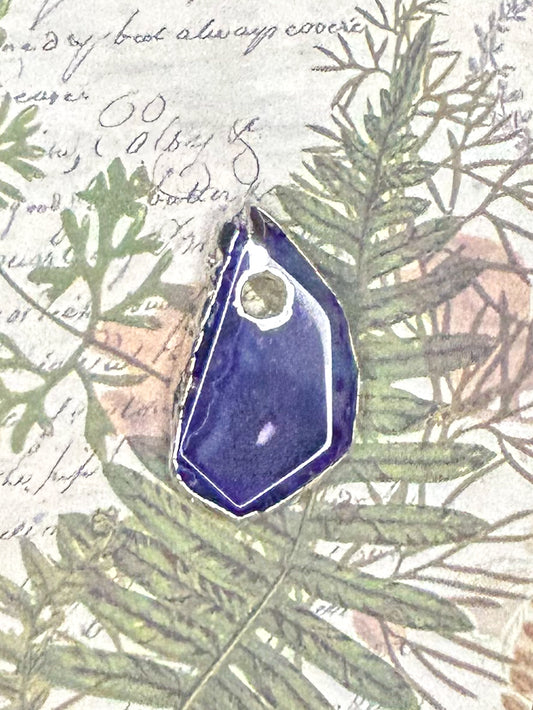 Agate Slice Pendant AS37