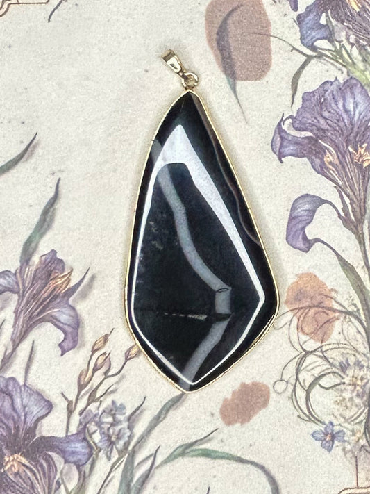 Agate Slice Pendant AS47