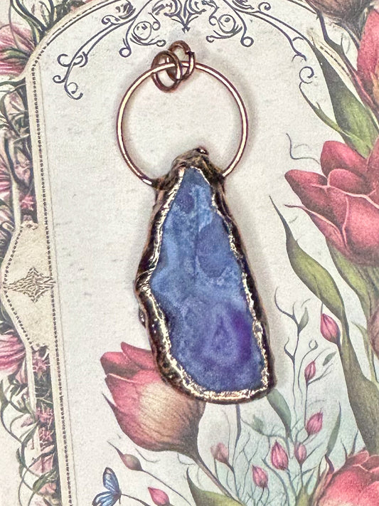 Agate Slice Pendant AS02