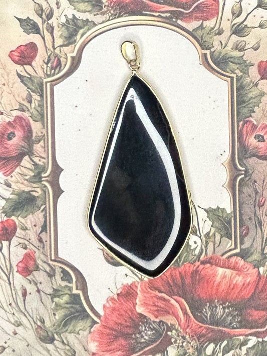 Agate Slice Pendant AS44