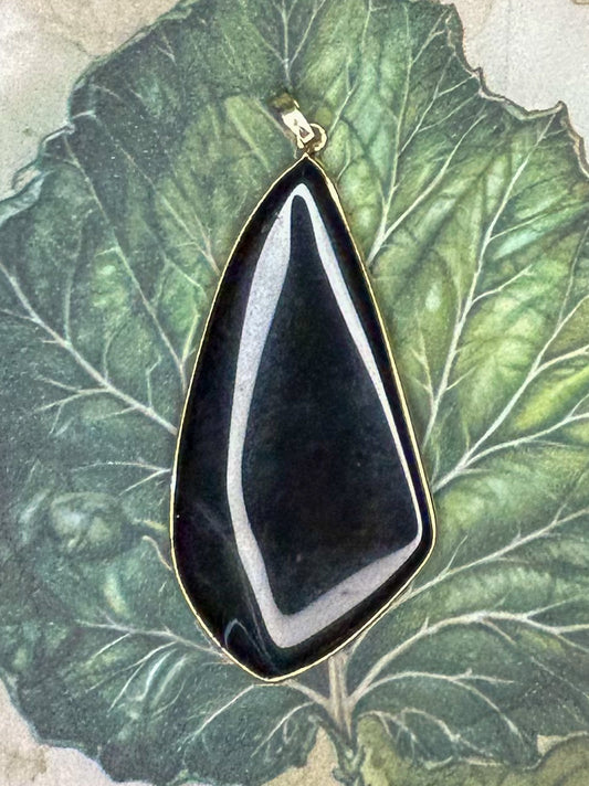 Agate Slice Pendant AS46