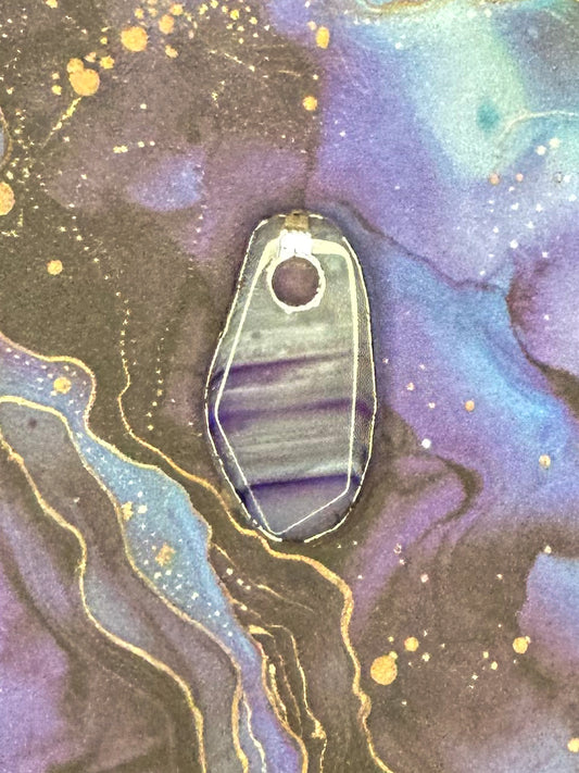 Agate Slice Pendant AS34