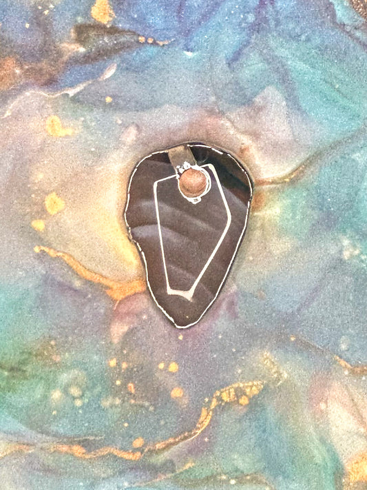 Agate Slice Pendant AS42