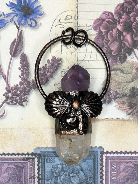 Clear Quartz Pendant QZ10