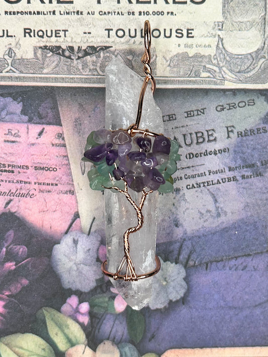 Clear Quartz Pendant QZ44