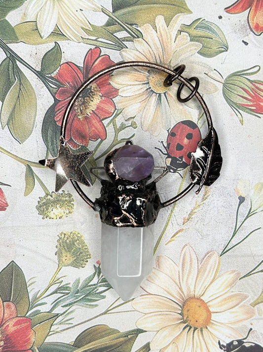 Clear Quartz Pendant QZ20