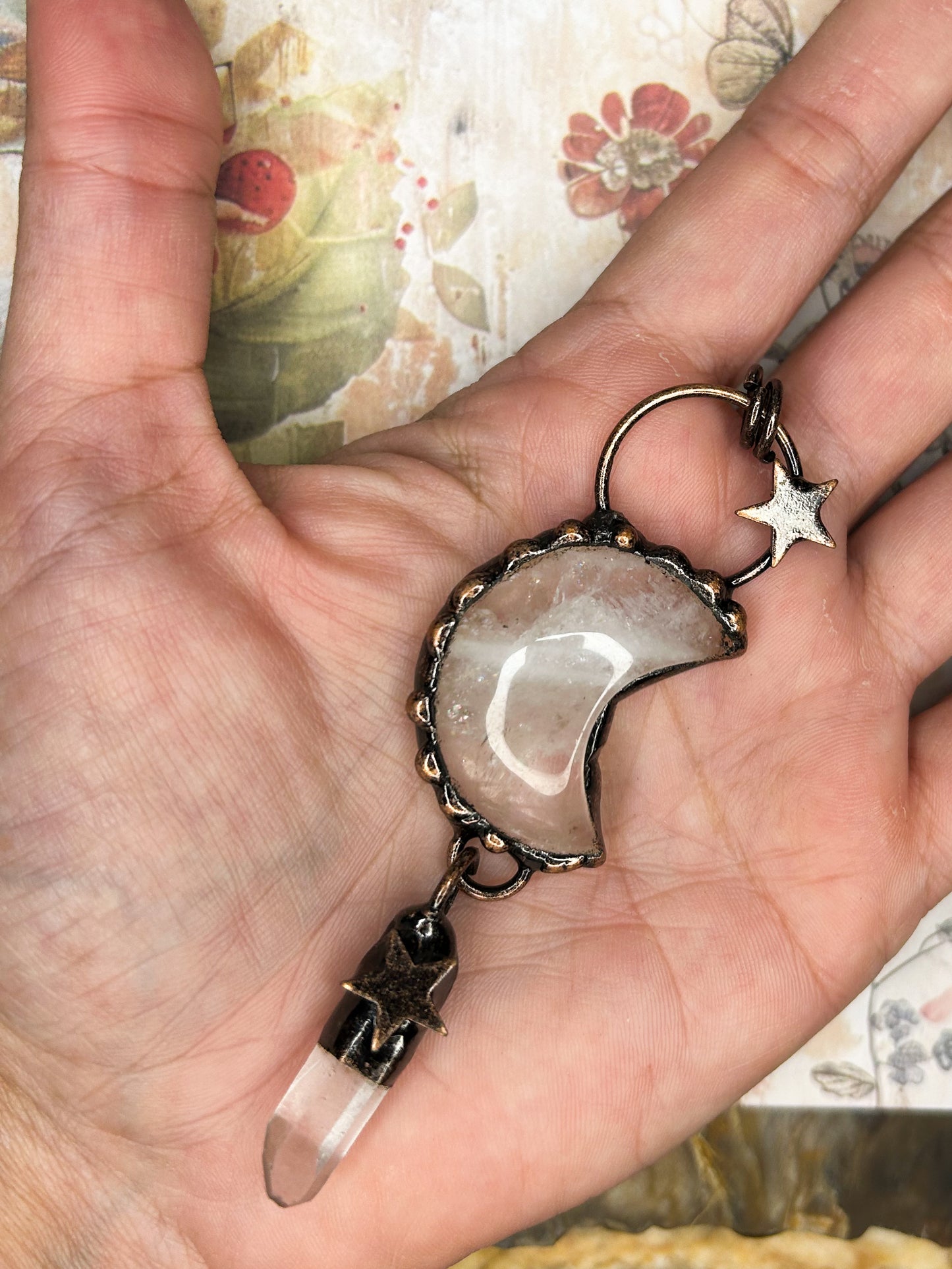 Clear Quartz Pendant QZ18