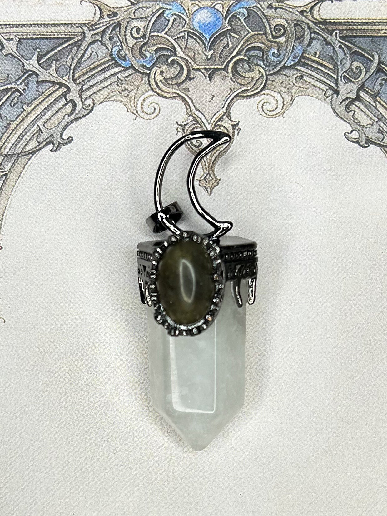 Clear Quartz Pendant QZ38