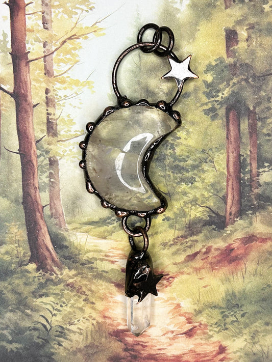 Clear Quartz Pendant QZ17