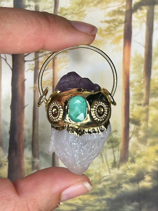 Clear Quartz Pendant QZ32