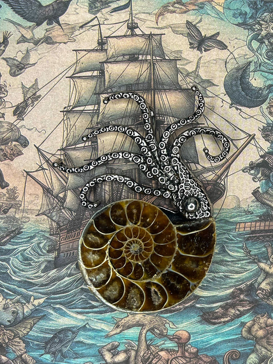 Ammonite Pendant AN21