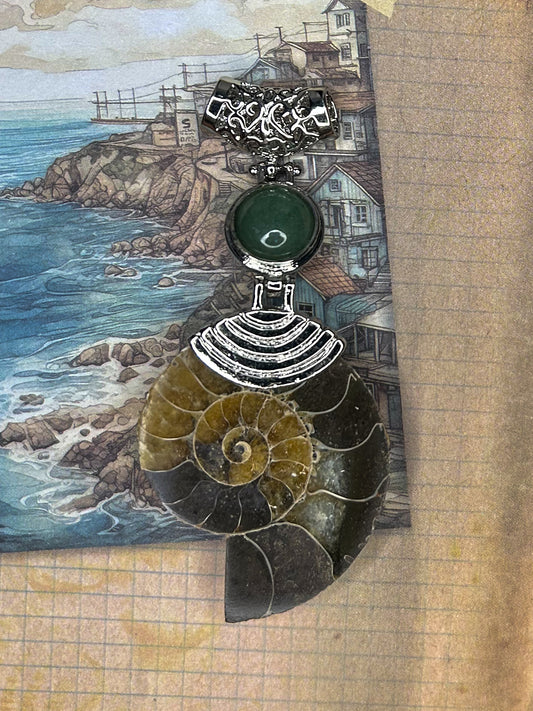 Ammonite Pendant AN19