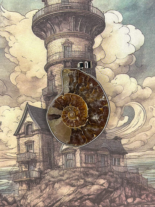 Ammonite Pendant AN09
