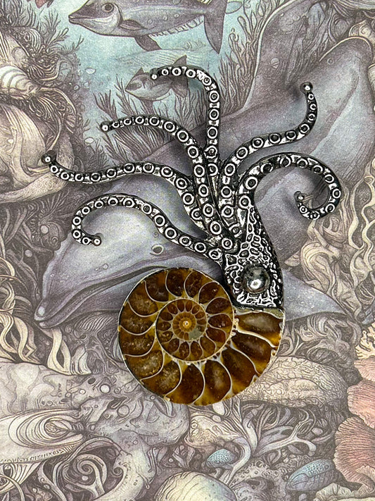 Ammonite Pendant AN20