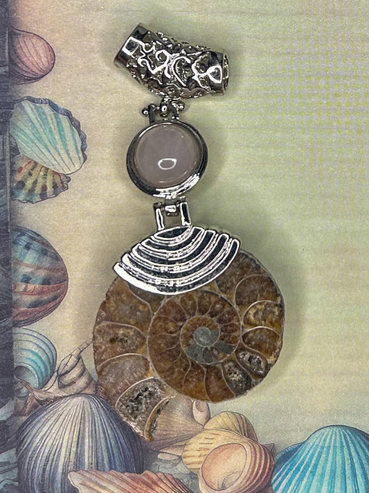 Ammonite Pendant AN11