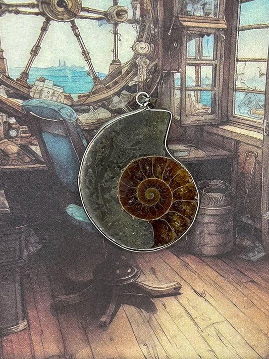 Ammonite Pendant AN07